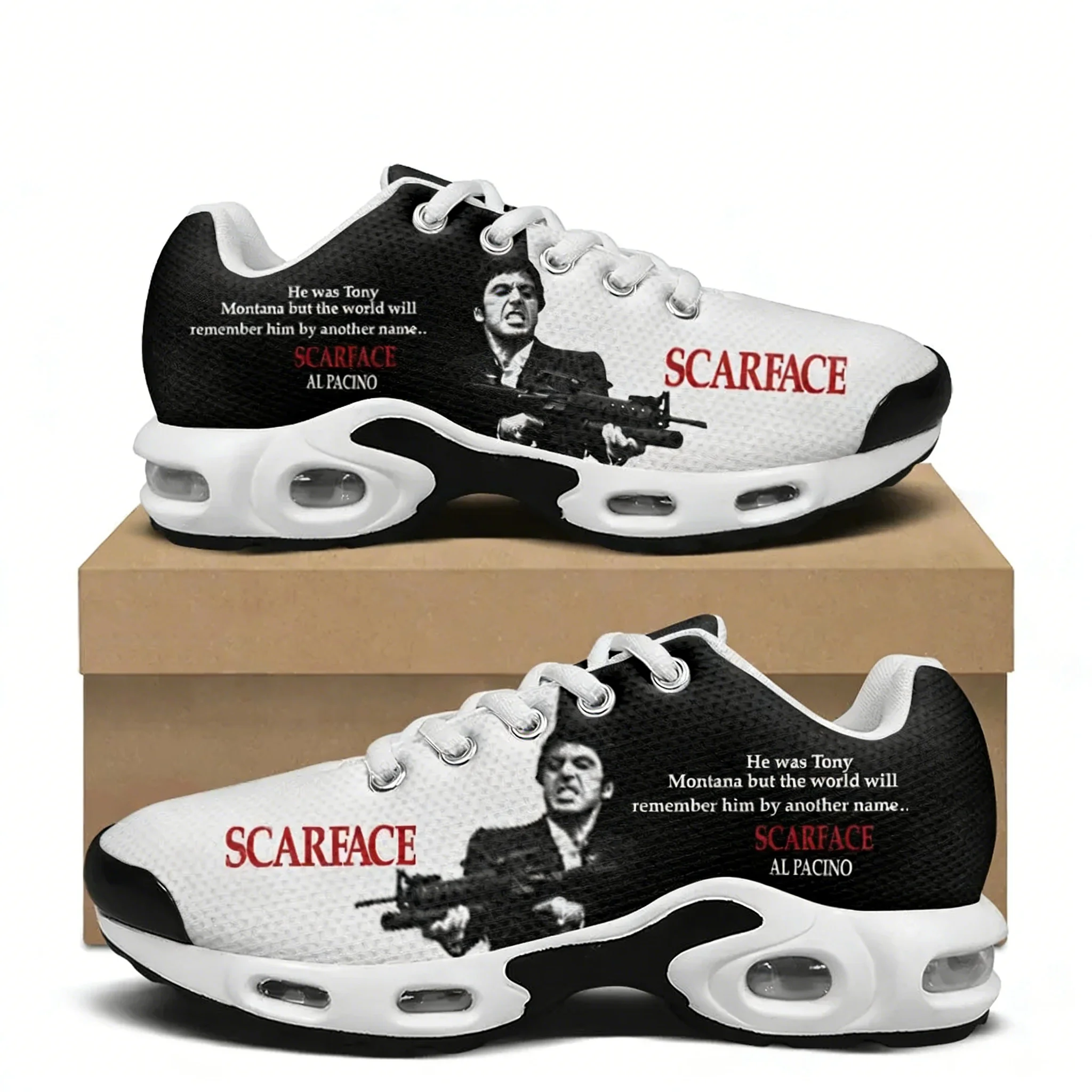 Running Gear Ladies - Scarface Air Cushion Sneakers Hot Movie