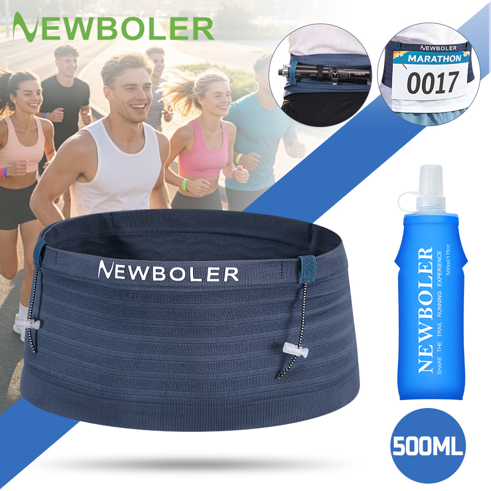 Running Gear Holder - NEWBOLER Elastic Sports Waist Bag Pack