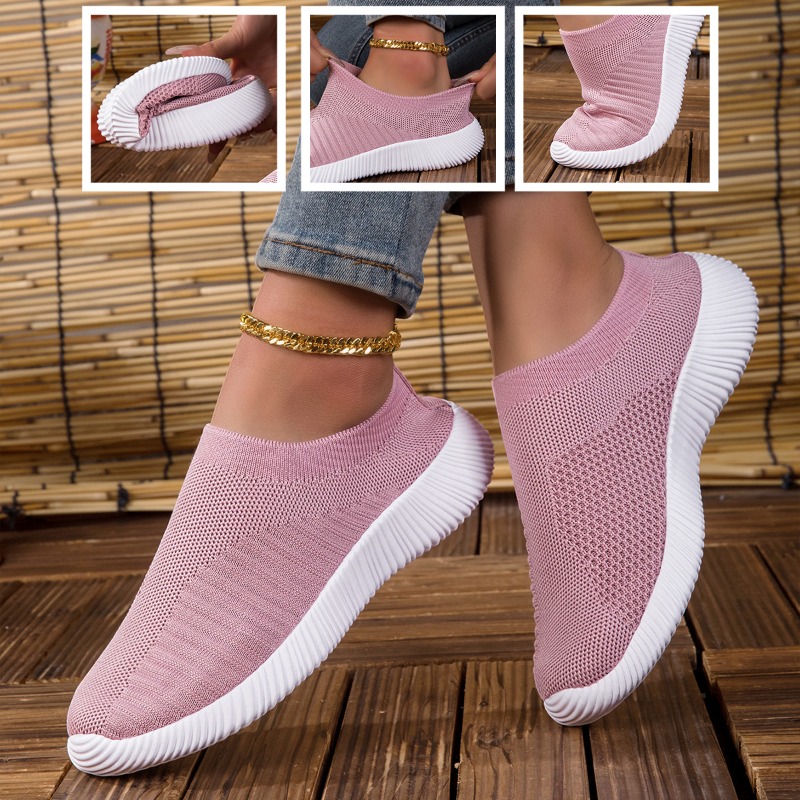Running Gear Ladies - Women's Sneakers Breathable Knitted Mesh Comfortable