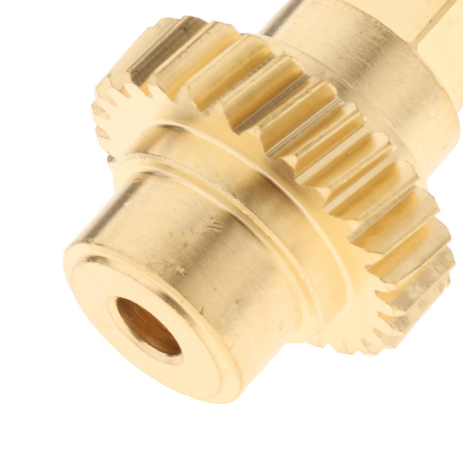 Running Gear Auto - Actuator Gear Gold Brass Flap Winglet