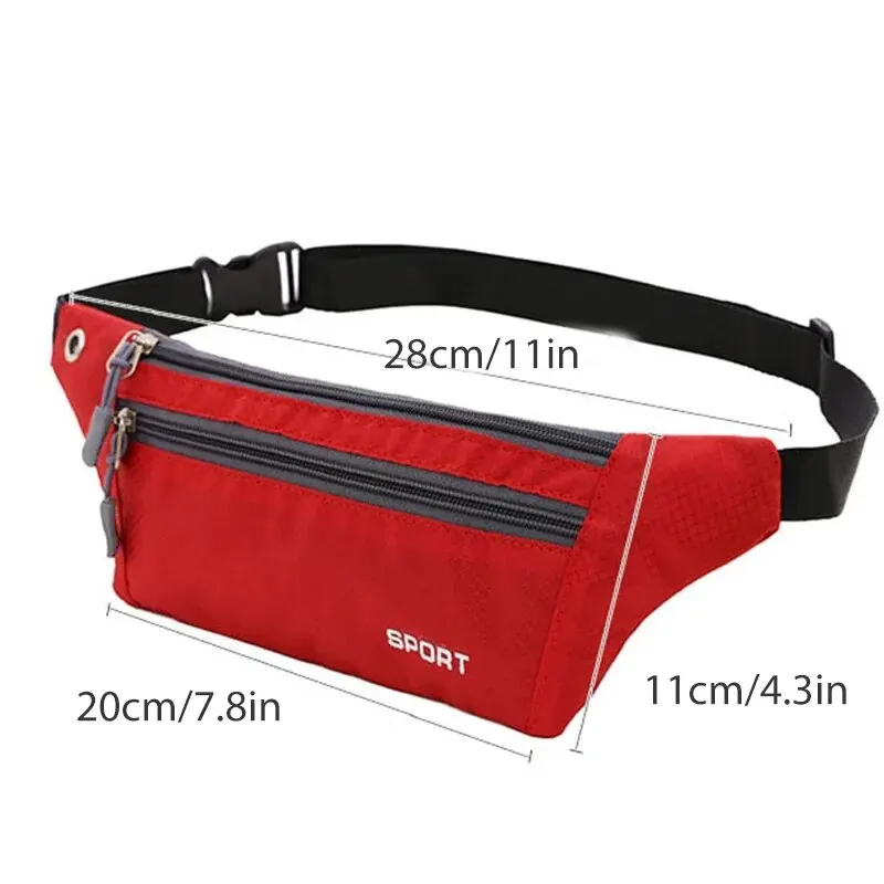 Multifunction Man Waist Bag Ny - Running Gear Holder recension och pris