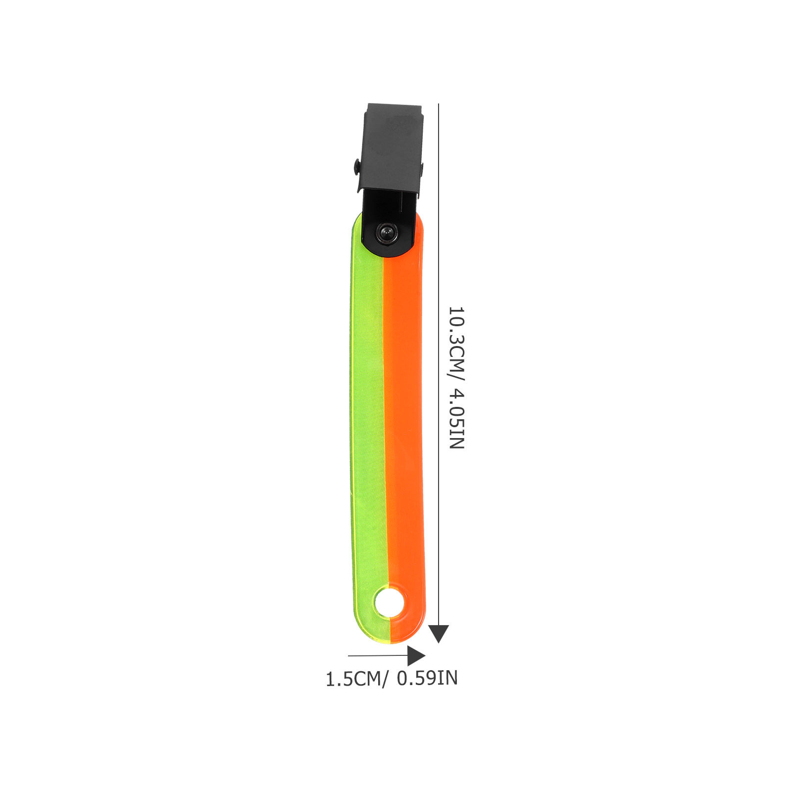 12Pcs Reflective Clip Fluoresc - High And Running Gear recension och pris