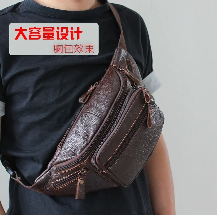 Genuine Cowhide Leather Waist  - Running Gear Holder recension och pris