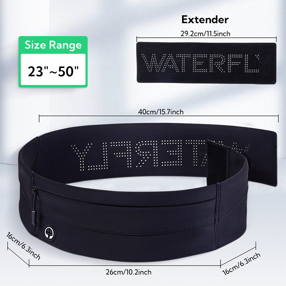 WATERFLY Running Belt Fanny Pa - Running Gear Holder recension och pris