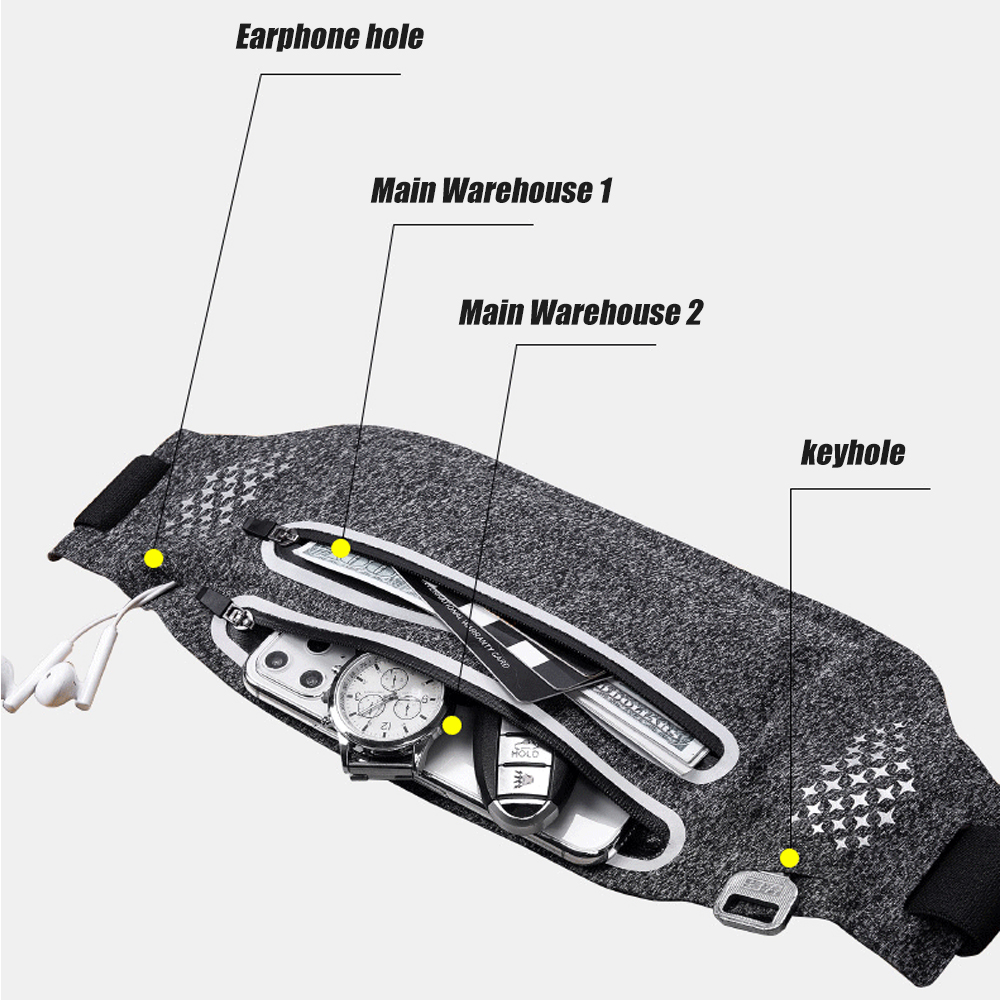 1PC Fanny Pack for Women Men,  - Running Gear Holder recension och pris