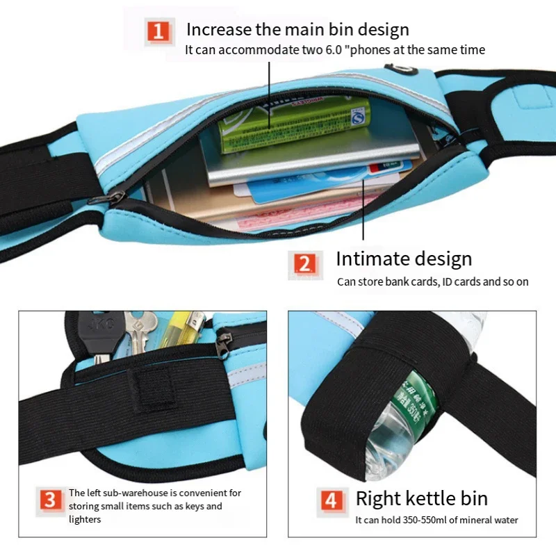 1pc Running Bag Women Waist ba - Running Gear Holder recension och pris